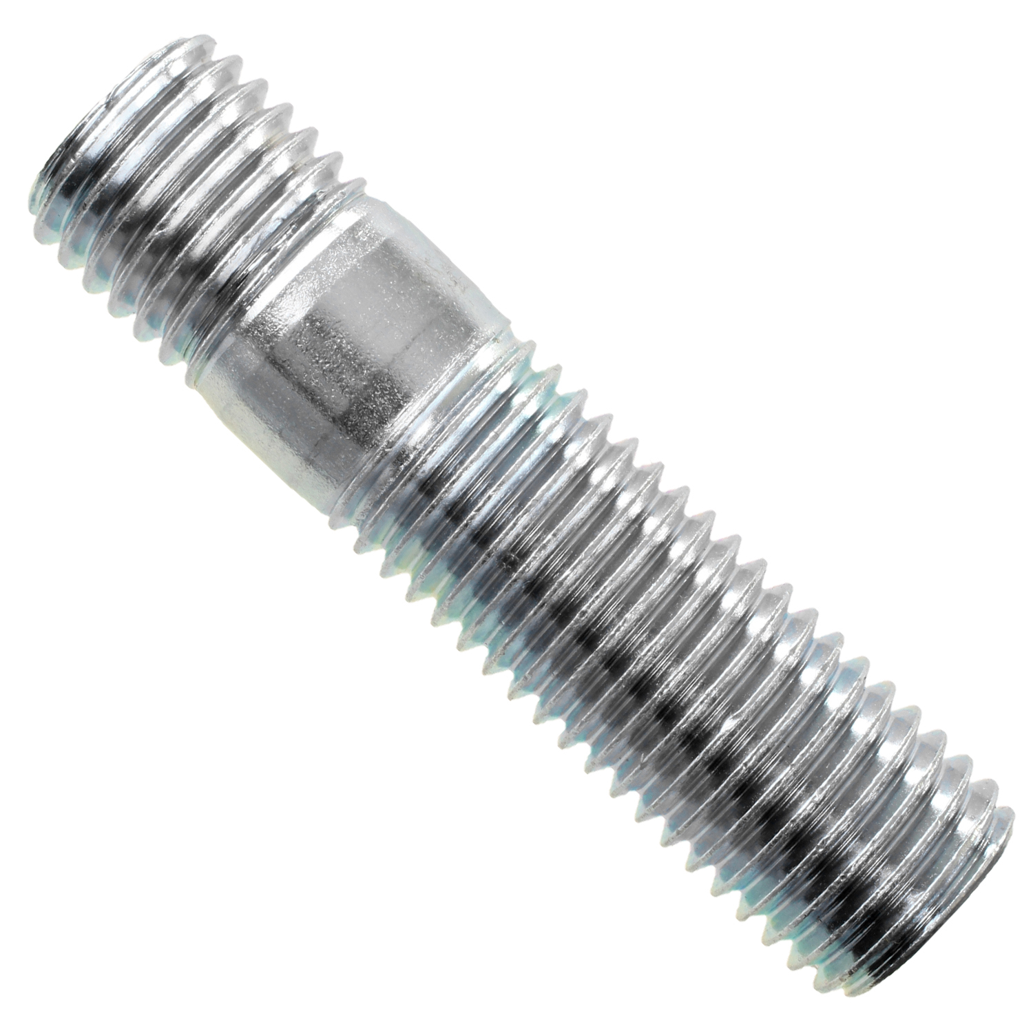 Шпилька резьбовая с ввинчиваемым концом ~ 1d DIN 938, класс прочности 5.8, оцинкованная сталь - фото